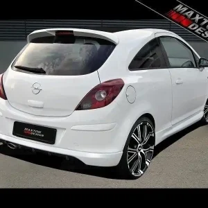 Maxton Design nástavec zadního nárazníku pro Opel Corsa D (Mk4),plast ABS bez povrchové úpravy Ihned K Objednání