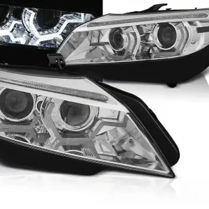 BMW Z4 E89 09-13 - přední chrom světla ASF s LED 3D pro xenon a dynamickým blinkrem Nejprodávanější