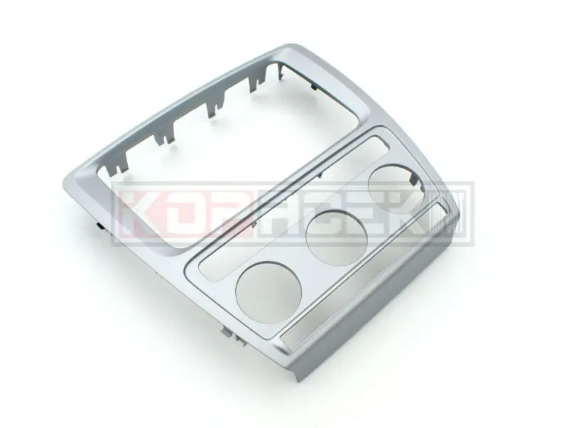 Nejlepší Volba Škoda Octavia II - rámeček středového panelu MFD 2/3 + Climatronic ALU look