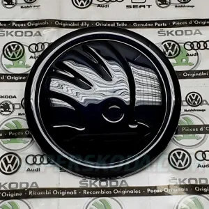 Hit Sezóny Škoda Octavia III - logo na kapotu nebo kufr CRYSTAL BLACK (F9X)