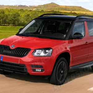 Sleva Škoda Yeti 13-17 - přední podnárazník MONTE CARLO black (F9R)