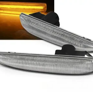 BMW E65 - LED dynamické blikače bílé Originální