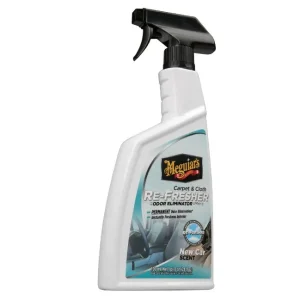Vrácení Zdarma Meguiar‘s Carpet & Cloth Re-Fresher - odstraňovač zápachu, vůně do interiéru a oživovač tkanin, 709 ml
