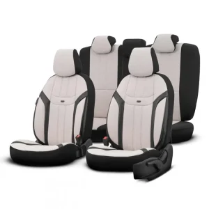 Autopotahy OTOM SWAN 503 béžové 3-ZIP Speciální Cena