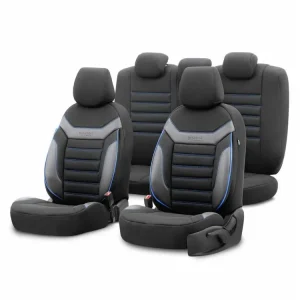 Autopotahy OTOM INDIVIDUAL 203 černé/modré 3-ZIP Cenově Výhodný