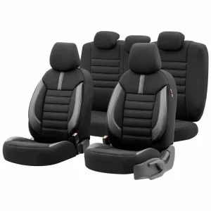 Oblíbený Autopotahy OTOM LIMITED 102 černé/šedé 3-ZIP