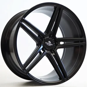 Akce Alu kola Forzza Bosan 10,5X21 5X112 ET38 66,45 Satin Black FLOW FORMING (NP)