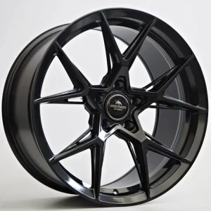 Zlevněný Alu kola Forzza Oregon 9,5X19 5X120 ET38 CB72,56 Black Magic