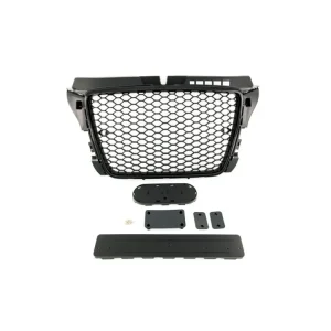 Top Prodej Přední maska AUDI A3 (8P) Sportback Hatchback Convertible Facelift 2008-2012 W/O PDC, leská černá