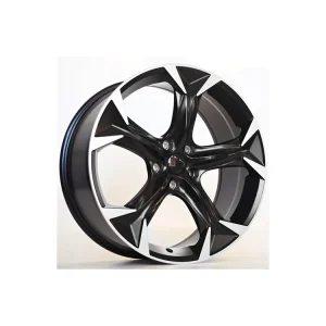 Vysoce Kvalitní Alu kola Replica Sven 8,5X19 5X112 ET43 57,1 Satin Black + Machined Spoke