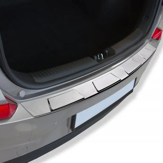 Must-Have Nerezový kryt nárazníku Škoda Scala (od roku 2019>) - CRONI 4 trapez