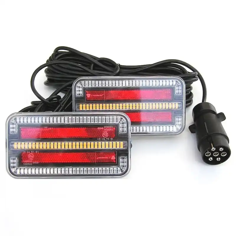 Akce Přídavná zadní LED světla s magnetem pro přívěsy, 7PIN / 7.5 m TT TECHNOLOGY