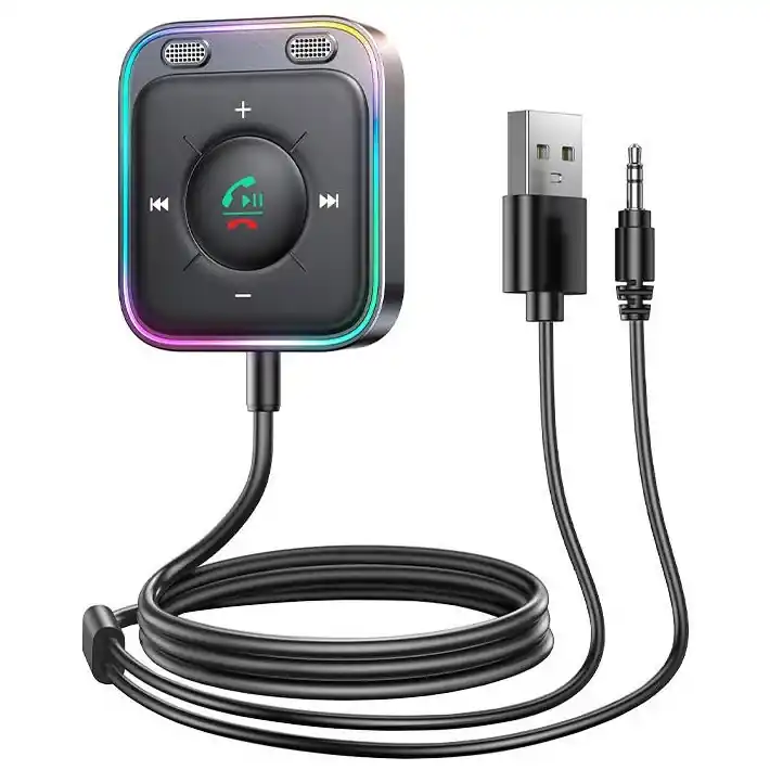 Oblíbený FM vysílač pro přenos hudby a handsfree sada v jednom, Bluetooth 5.3, jack 3.5 mm + USB JOYROOM JR-CB3