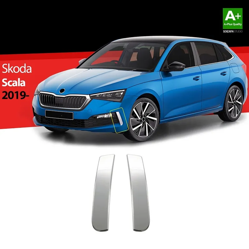 Odeslání Ihned Nerezové lišty předního nárazníku Škoda Scala (2019 - 2024) - S DiZAYN