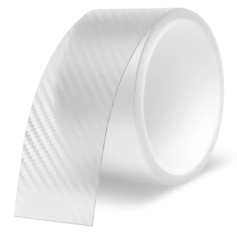 Vrácení Zdarma Průhledná, čirá ochranná fólie s karbonovou strukturou (5 cm x 3 metry) - CARMOTION