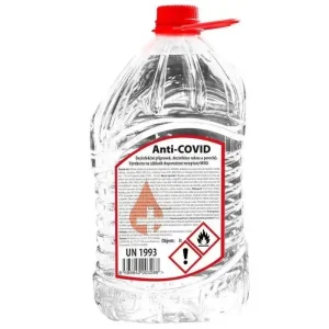 Dezinfekční přípravek Anti-COVID s doporučením WHO - balení 3 litry - Sheron Vrácení Zdarma