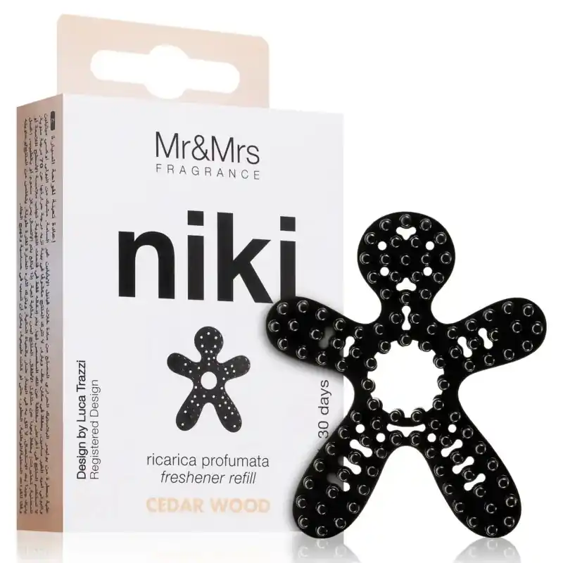 Náplň do osvěžovače vzduchu Mr&Mrs Fragrance NIKI, vůně Cedar Wood Aktuální