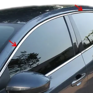 Ihned K Objednání Nerez chrom lišty horní hrany oken dveří Renault Megane IV sedan
