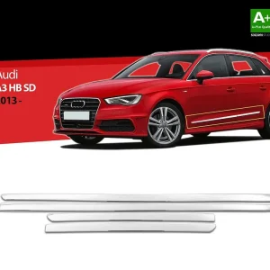 Autentický Nerez lišty dveří Audi A3 8V 5dvéř.