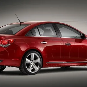 Nerez + ABS lišty dveří Chevrolet Cruze I FL Expresní Doručení