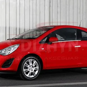 Nerez kryty klik Opel Corsa D - 4 ks Must-Have