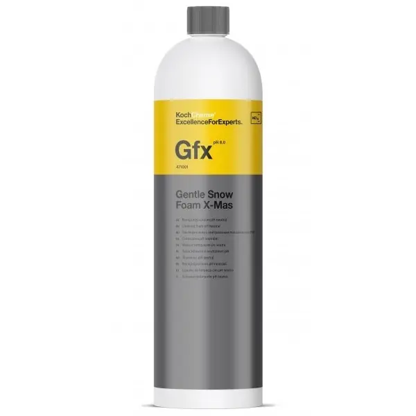 Aktivní pěna Koch Gentle Snow Foam X-Mas, PH neutrální, do napěňovače, 1 litr Časově Omezené