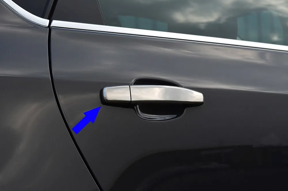 Bezpečná Platba Nerez kryty klik Opel Zafira Tourer C - 8 ks