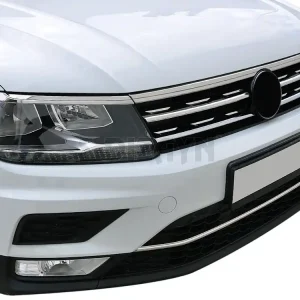 Nerez chrom lišty přední masky a světel Volkswagen Tiguan II Časově Omezené