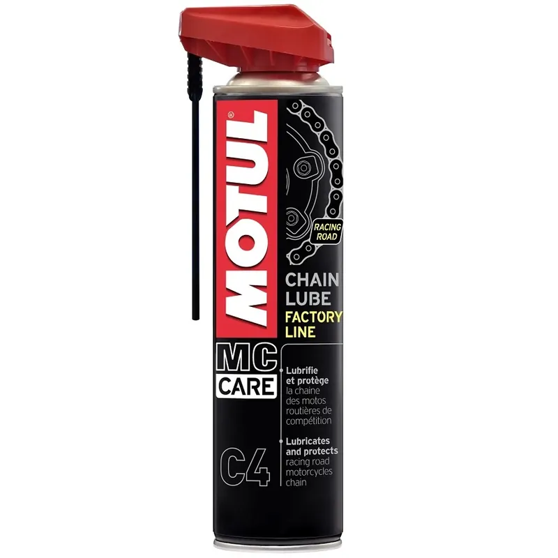 Ihned K Objednání Mazivo na řetězy pro závodní motorky MOTUL Chain Lube Factory Line C4, 400 ml