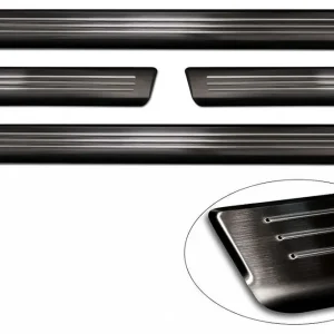 Nerez kryty prahů Volkswagen ID.5 - černé Finální Výprodej
