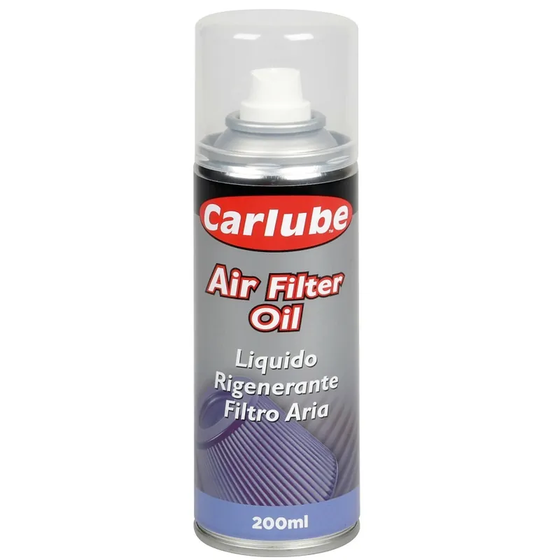 Nová Kolekce Impregnační olej sportovních vzduchových filtrů CARLUBE, 200 ml