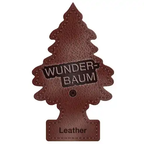 Finální Výprodej Vůně do auta WUNDER BAUM kůže, závěsná, papírová