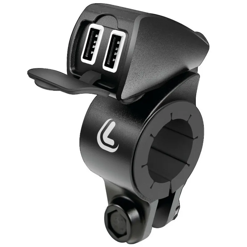 USB moto vodotěsná nabíječka LAMPA USB-FIX TREK, 5400 mA 12/24V Nízká Cena